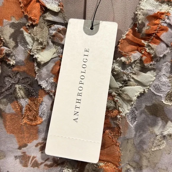 Anthropology-New and Very Romantic yet classy mini floral dress. - Picture 7 of 8